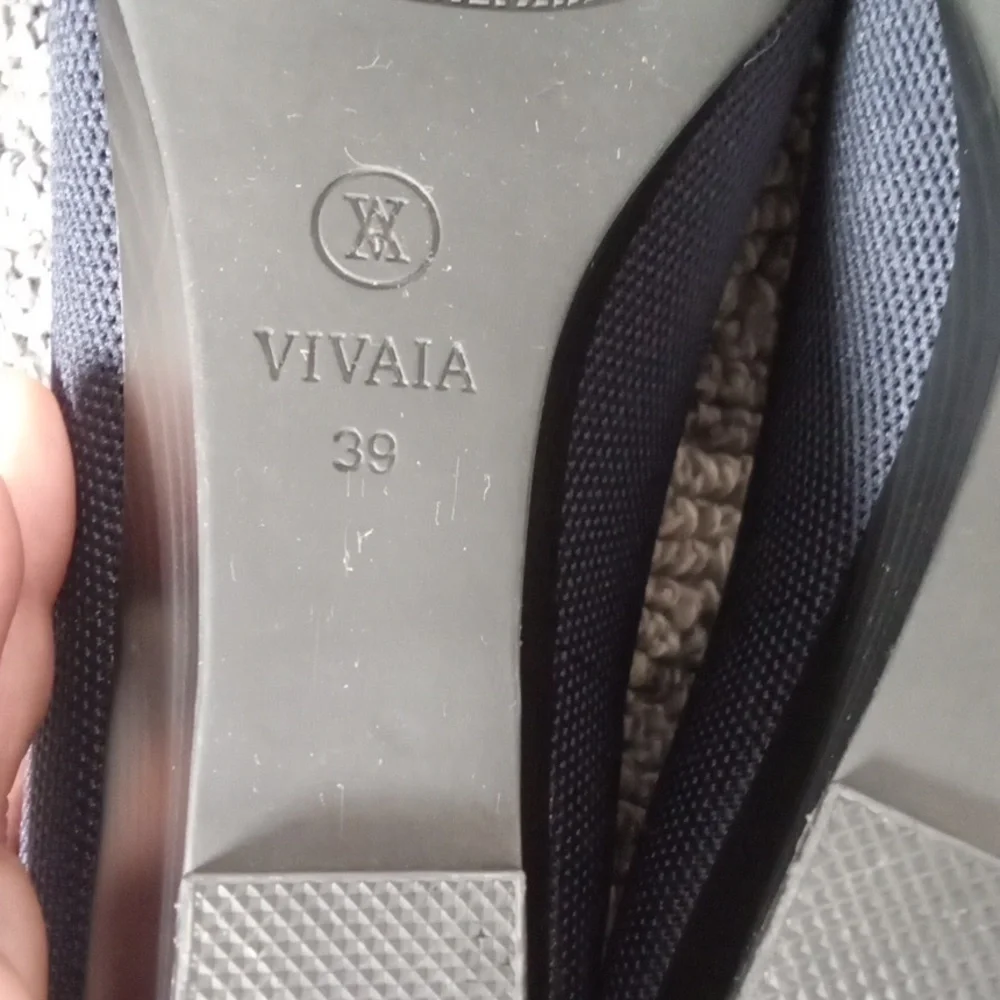 Vivaia Tamia Wedge Pro Comfort Support Arch Navy Blue Anti Slip Size 39